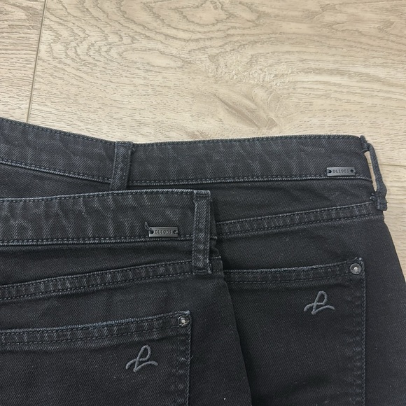 Monet black destroyed shorts - Picture 10 of 10